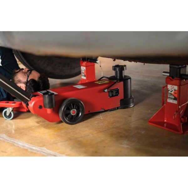 aff 25 10 ton 2 stage air hydraulic axle jack